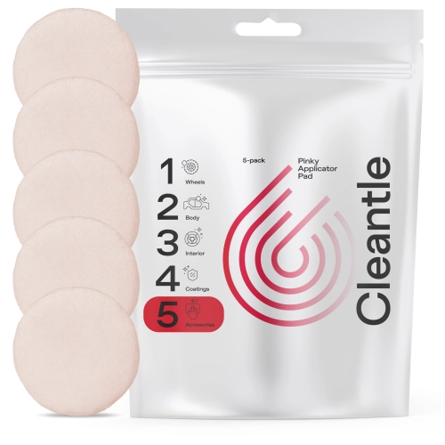CLEANTLE PINKY APPLICATOR PAD 5-PACK zestaw aplikatorów do powłok